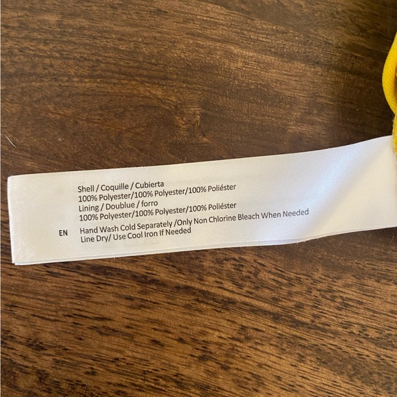 Yellow&White, Polka Dots&Stripes Midi Skirt, Medium, BOG Collective (Nordstroms) - Picture 4 of 6